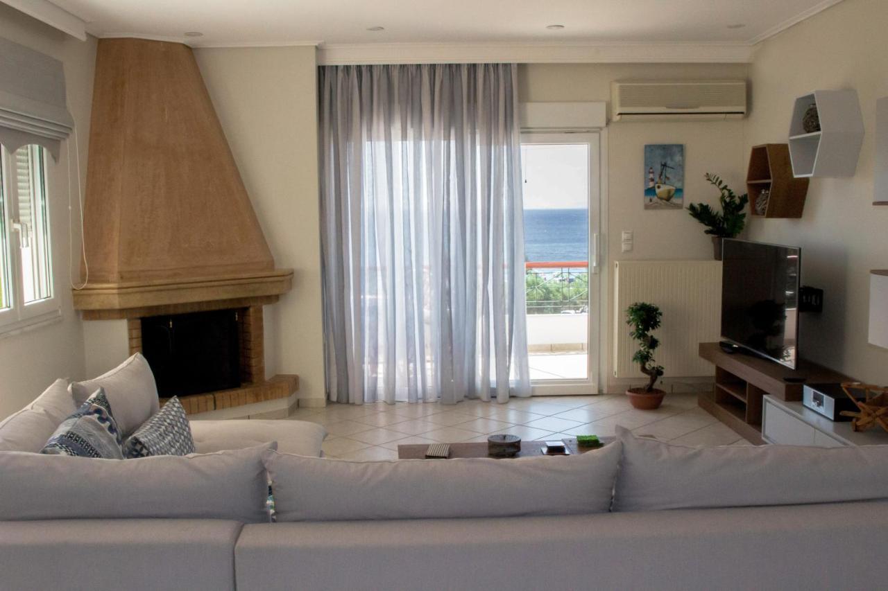 Luxury Seaview By The Sea Saronida